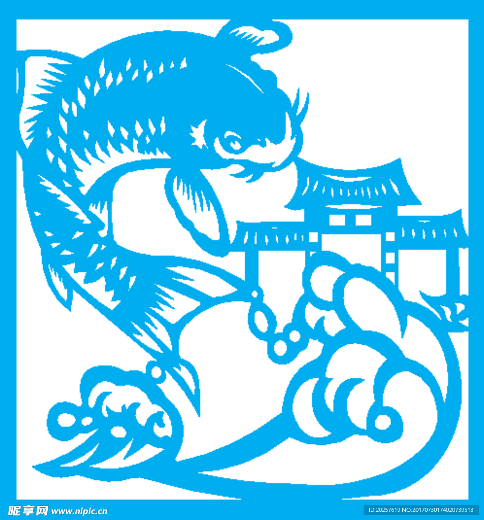 鱼跃龙门