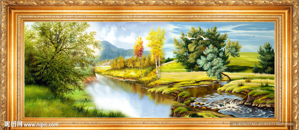 风景油画