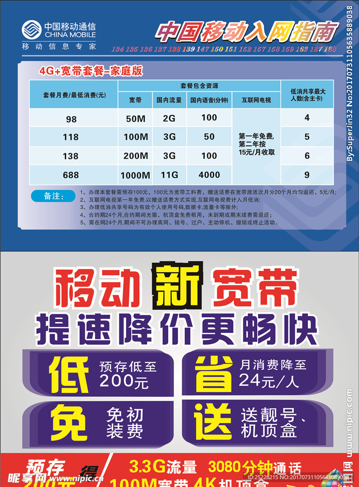 移动新入网