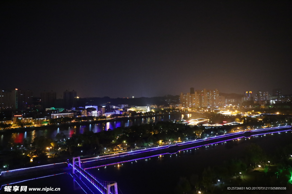 夷陵夜景