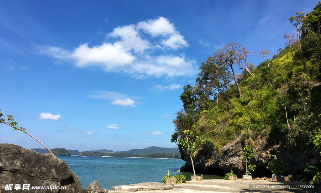 泰国甲米海边风光