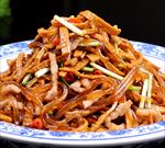 干豆腐炒粉条