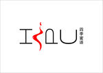HPU英文四季蜜语LOGO