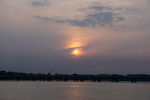 沈阳丁香湖 黄昏 夕阳