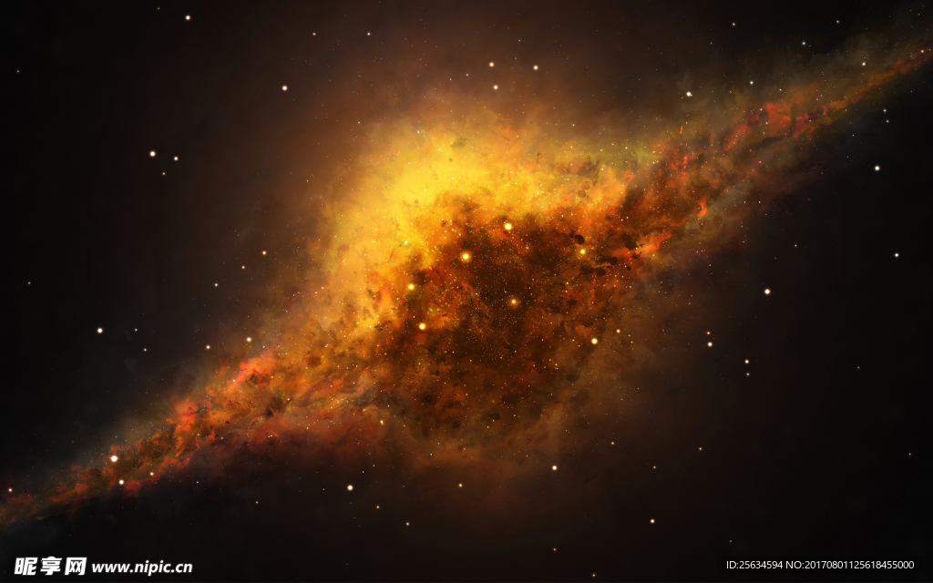 璀璨星空背景
