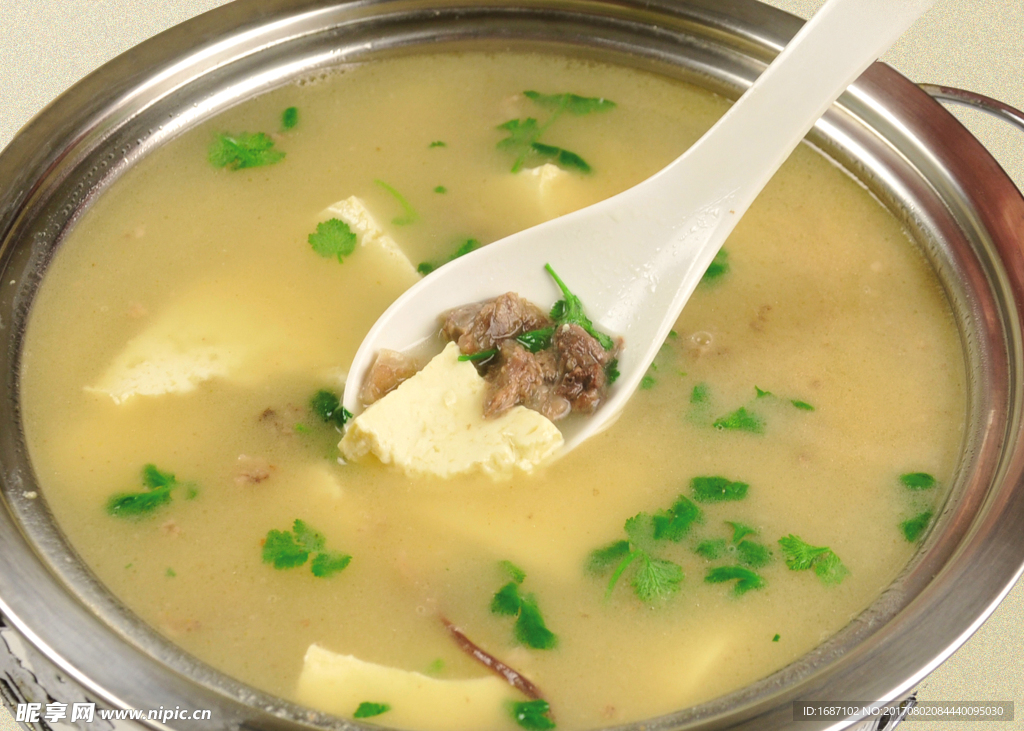 狗肉豆腐汤