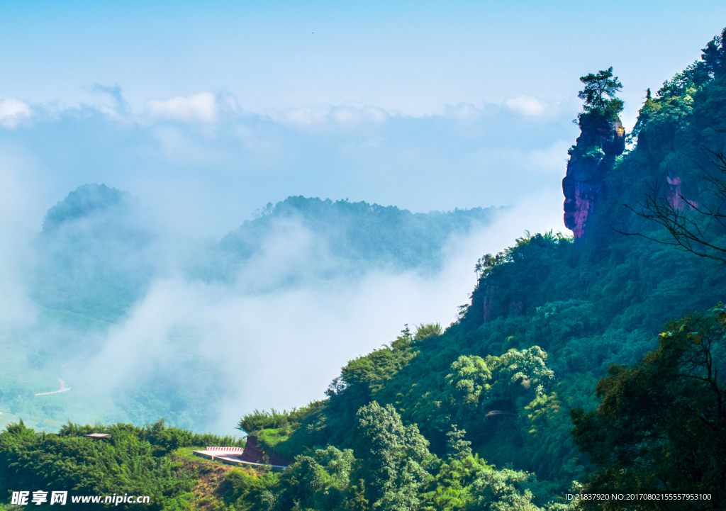 鼓楼山风光