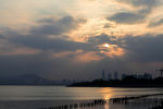 深圳湾日落