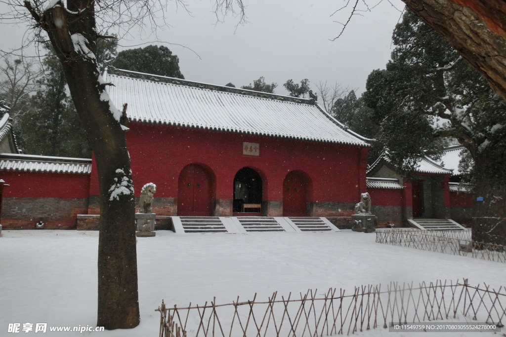 会善寺雪景