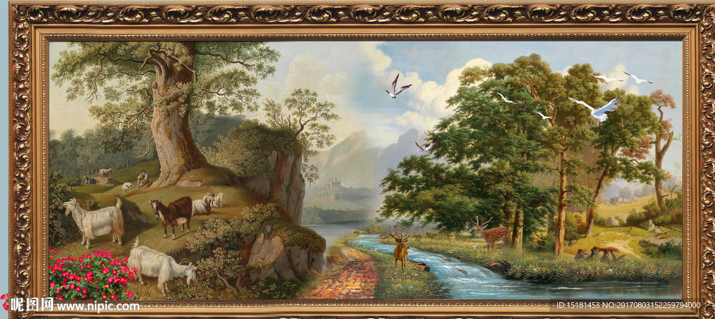 风景油画