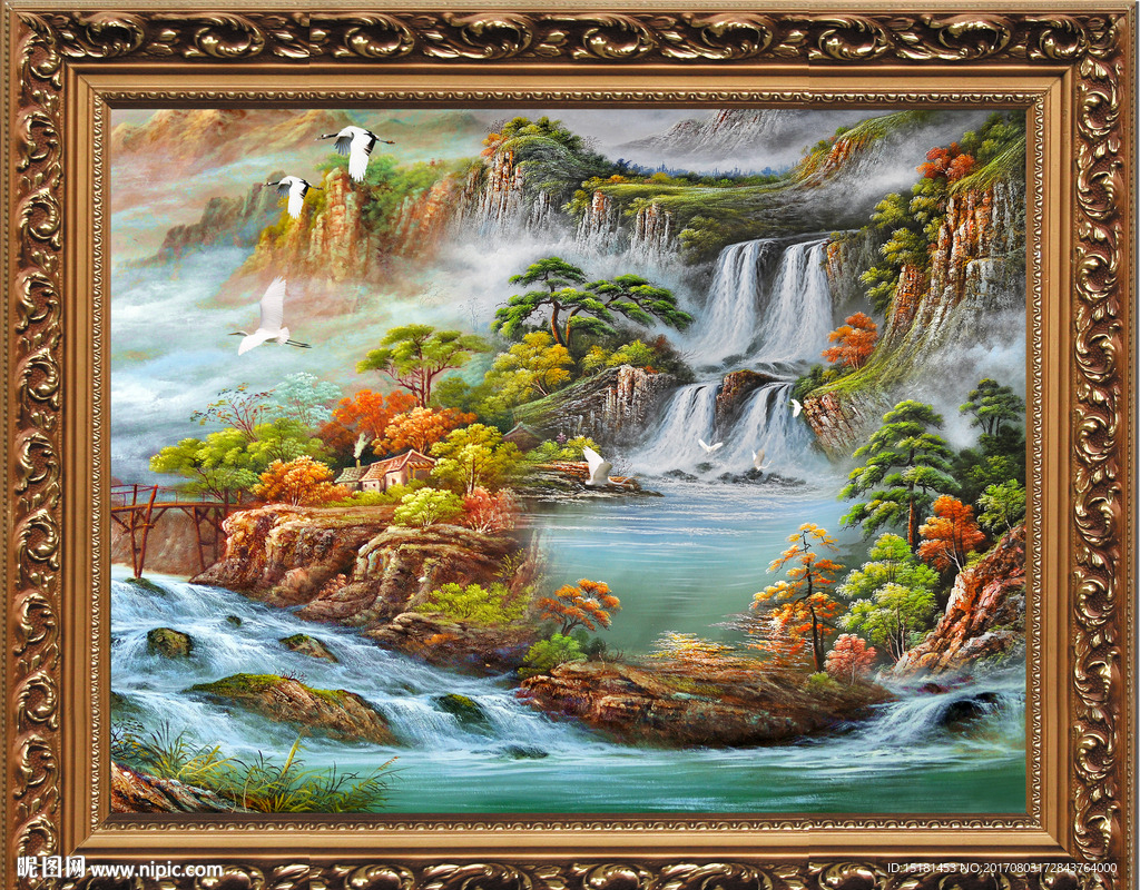 风景油画