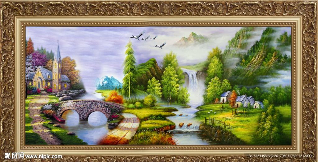 风景油画
