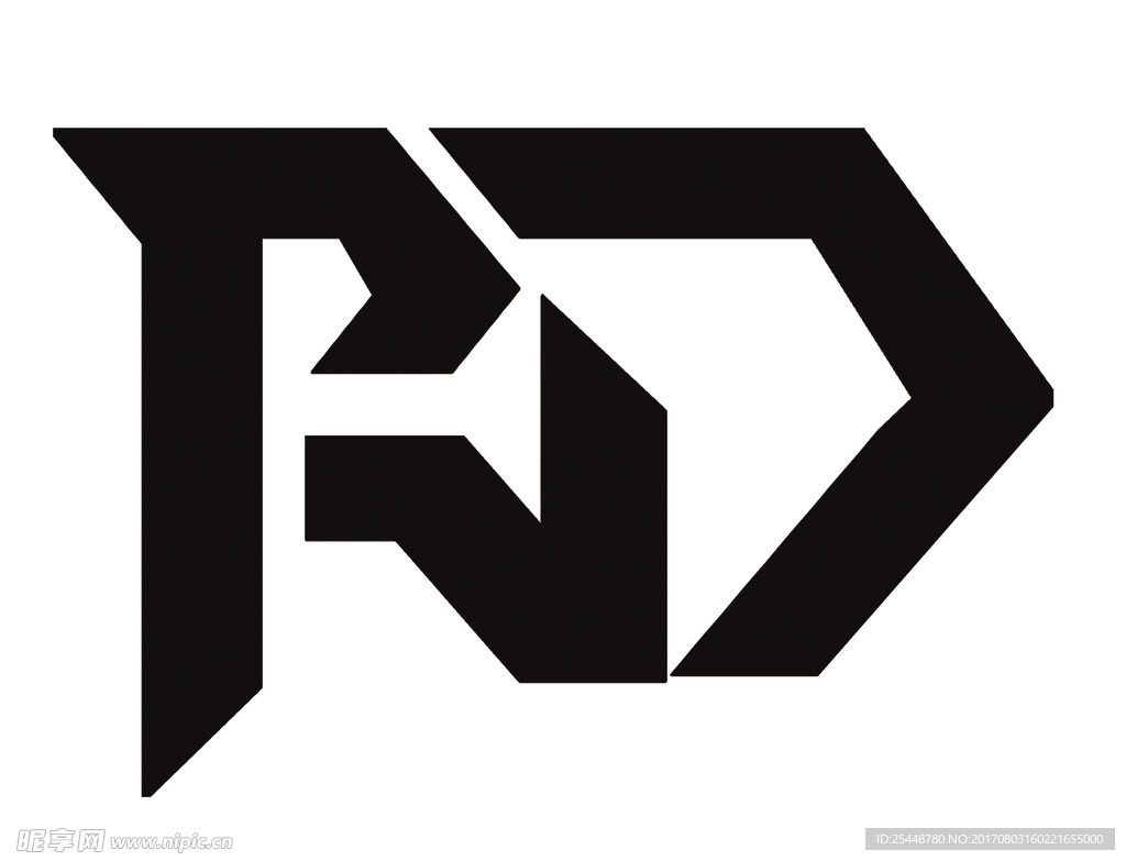 RD字母标志