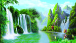 山水风景画