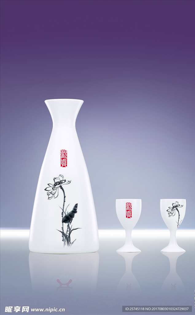 酒杯效果图
