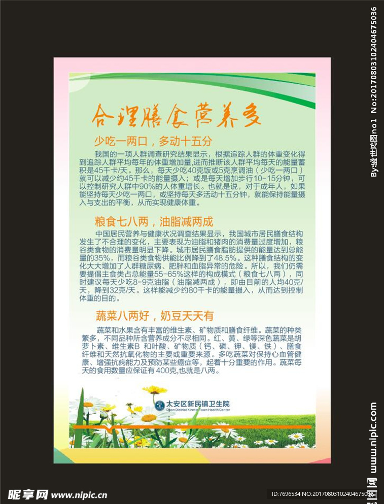 合理膳食