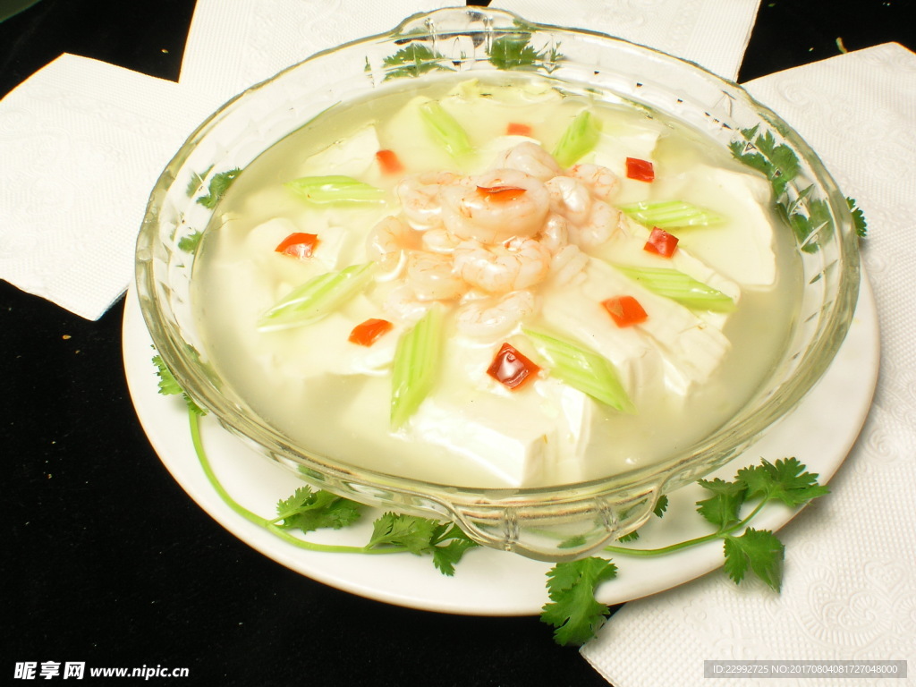 豆花虾仁图片