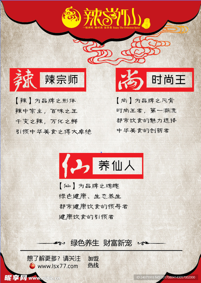 美食海报