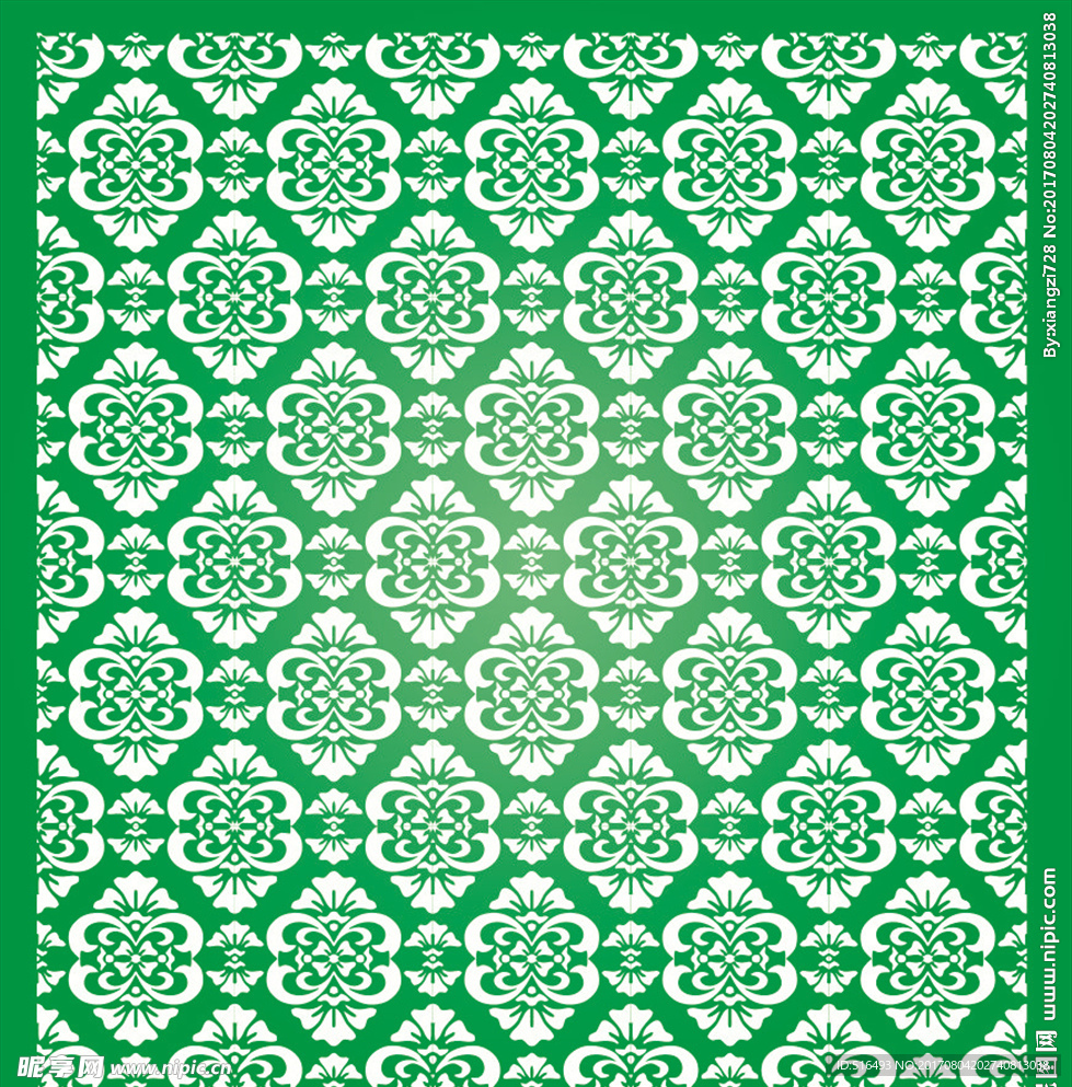 古典花纹矢量图