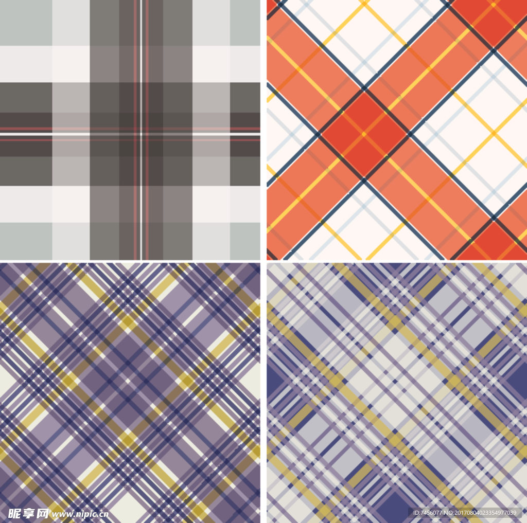 紫色线条时尚方框背景