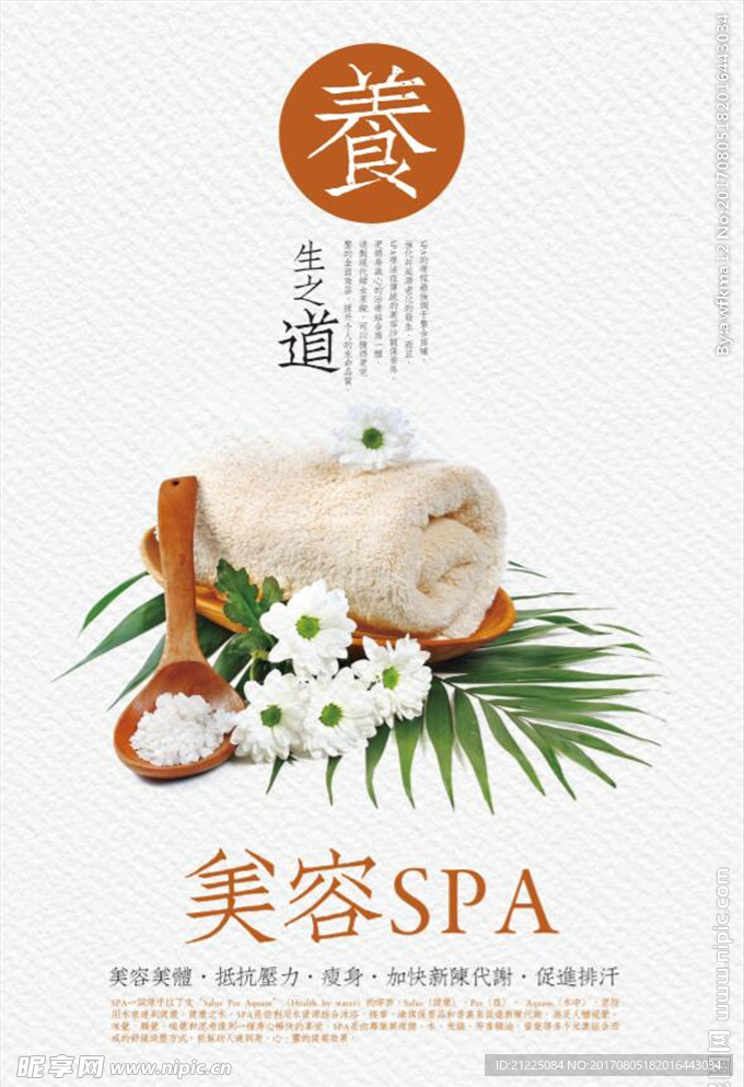 美容SPA海报