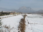 少室山南部冬季景色