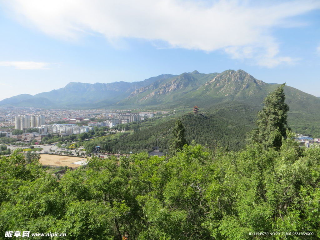 太室山与登封市