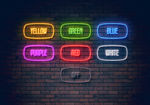 霓虹字体特效