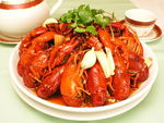 一盘麻辣龙虾