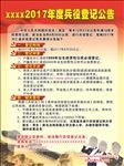 兵役登记公告
