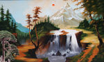 山水油画