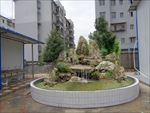 假山水池瀑布园林景观PSD