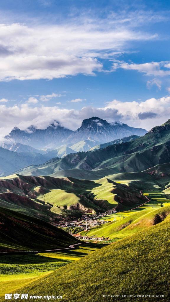 高原美景