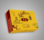 茗荔暖色天顶盖平面展开图
