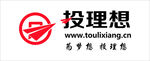 为梦想投理想LOGO标志车贴