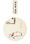 净水堂禅意系列海报