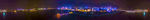 武汉夜景 江景 全景图