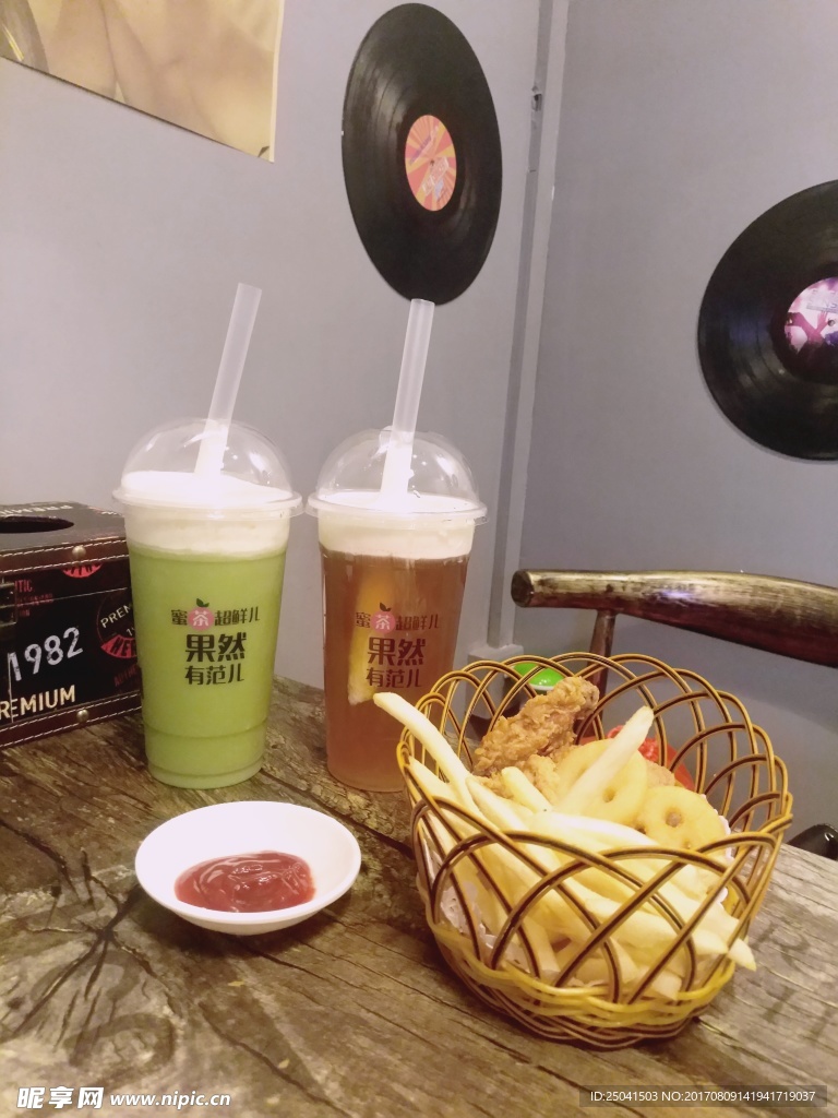奶茶小吃