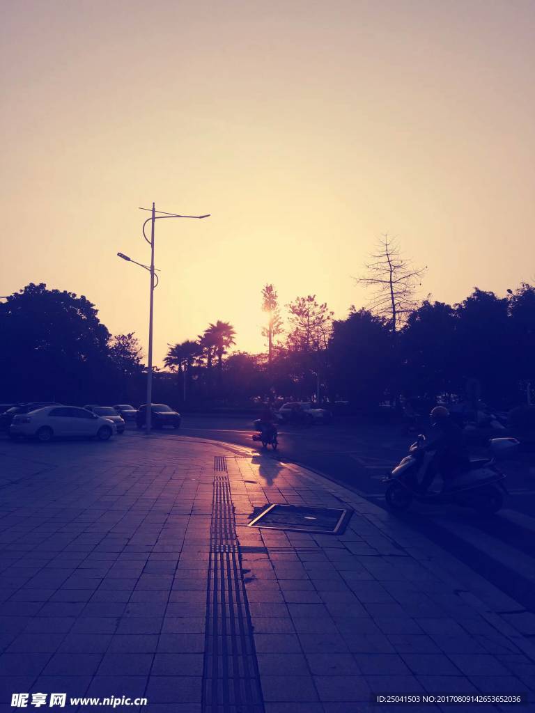 日落