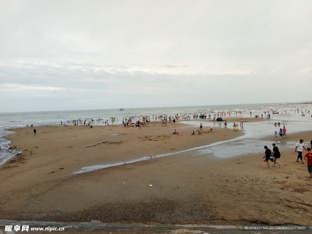 日照海边沙滩