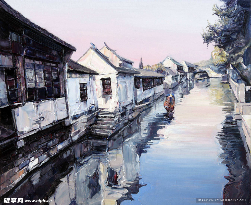 油画风景