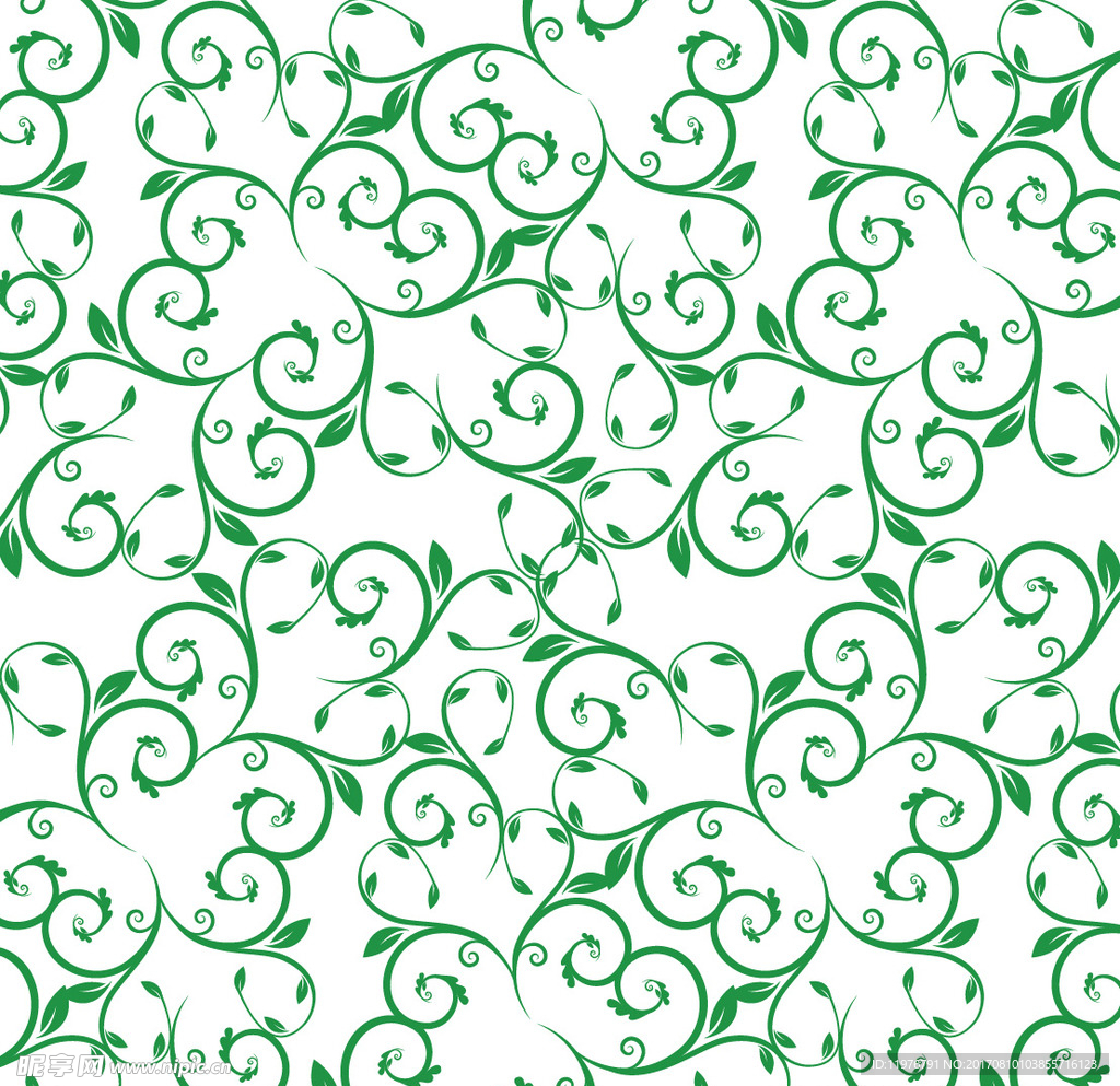 矢量花纹