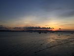 夕阳下
