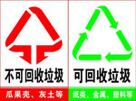 回收垃圾标志