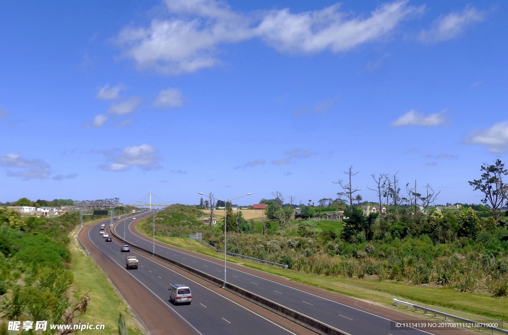 新西兰高速路风景