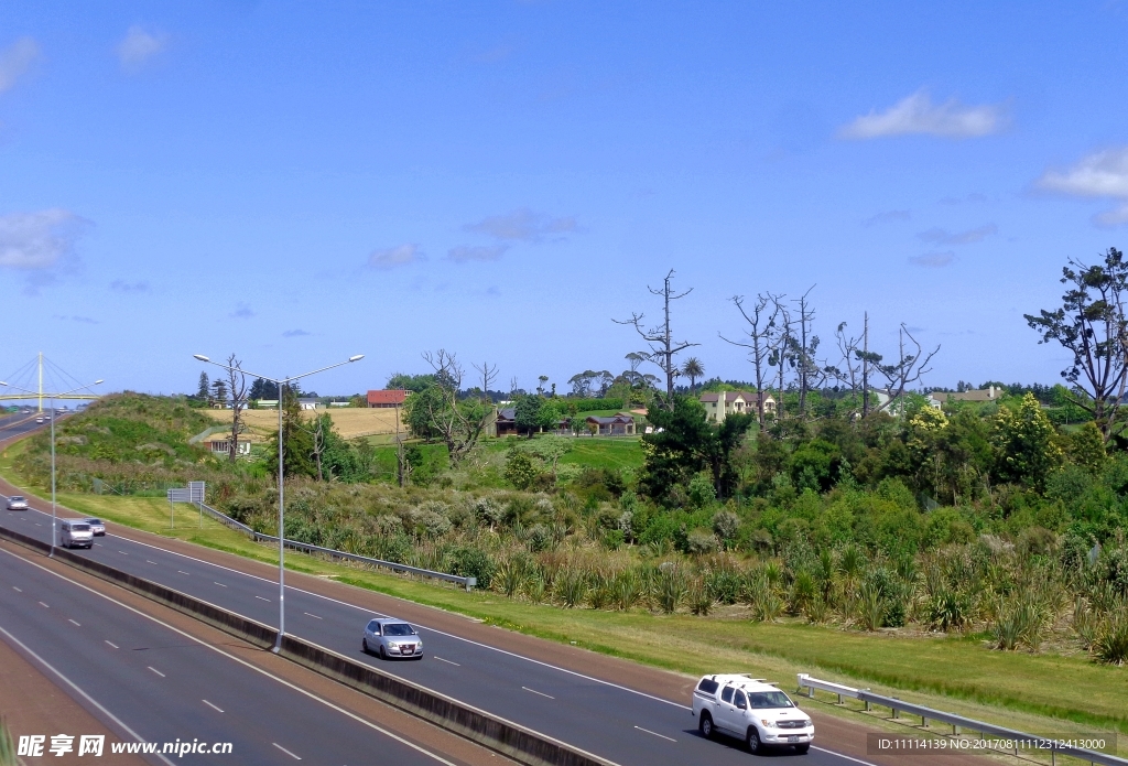 新西兰高速路风景