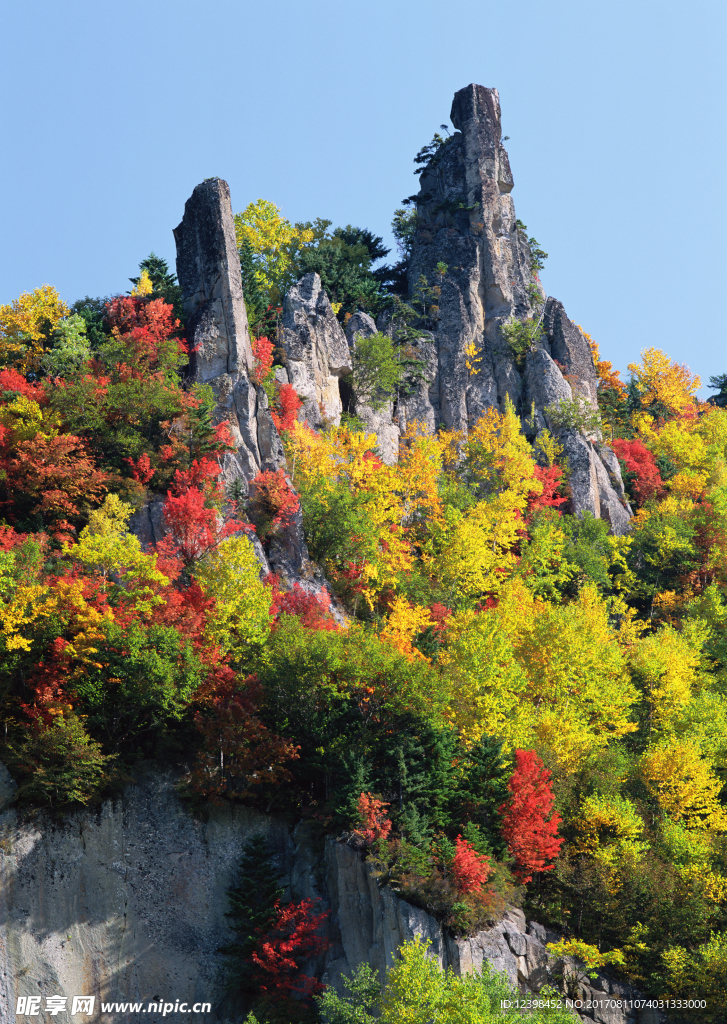 美丽的山峰