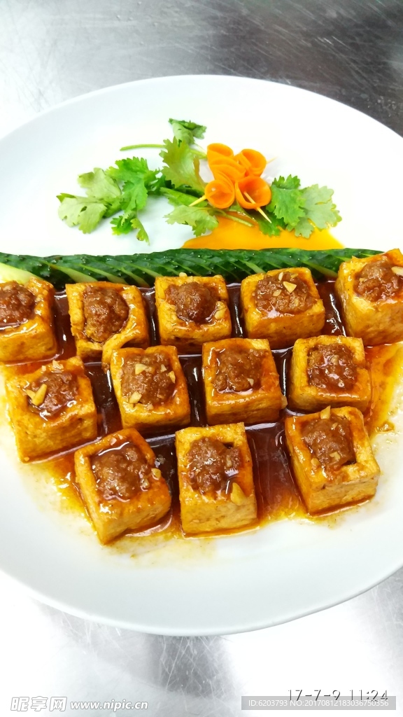 煎酿豆腐
