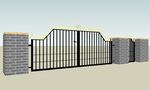 su入口建筑大门模型