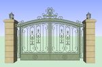 su入口建筑大门模型